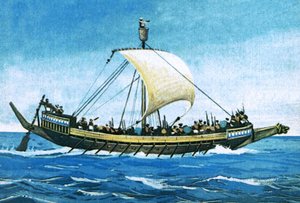 Egyptisch oorlogsschip